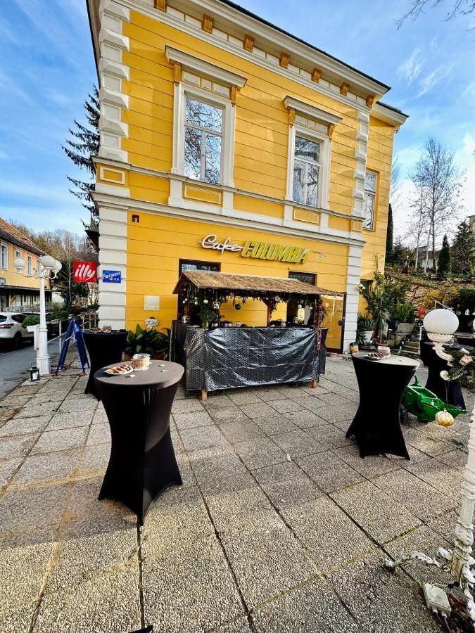 Pension Columbia Inkl. Fruehstueck Im Zentraum 바트글레이첸베르그 외부 사진